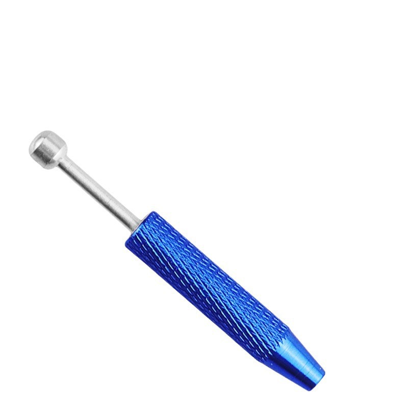 Stainless Steel 4-Prong Claw Tweezers Multi Colored Knurled Grip 3pcs 5