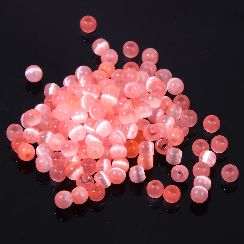 Seed Glass Beads 4mm Shimmer Imitation Opal Mixed Colors 400pcs 9