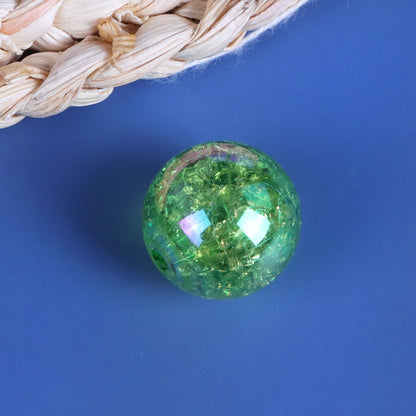 Transparent Bubblegum Beads 20mm Crackle Chunky Acrylic 10pcs 8