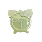 Plated Flat Hello Kitty Alarm Clock Acrylic Beads 33mm 50pcs 5