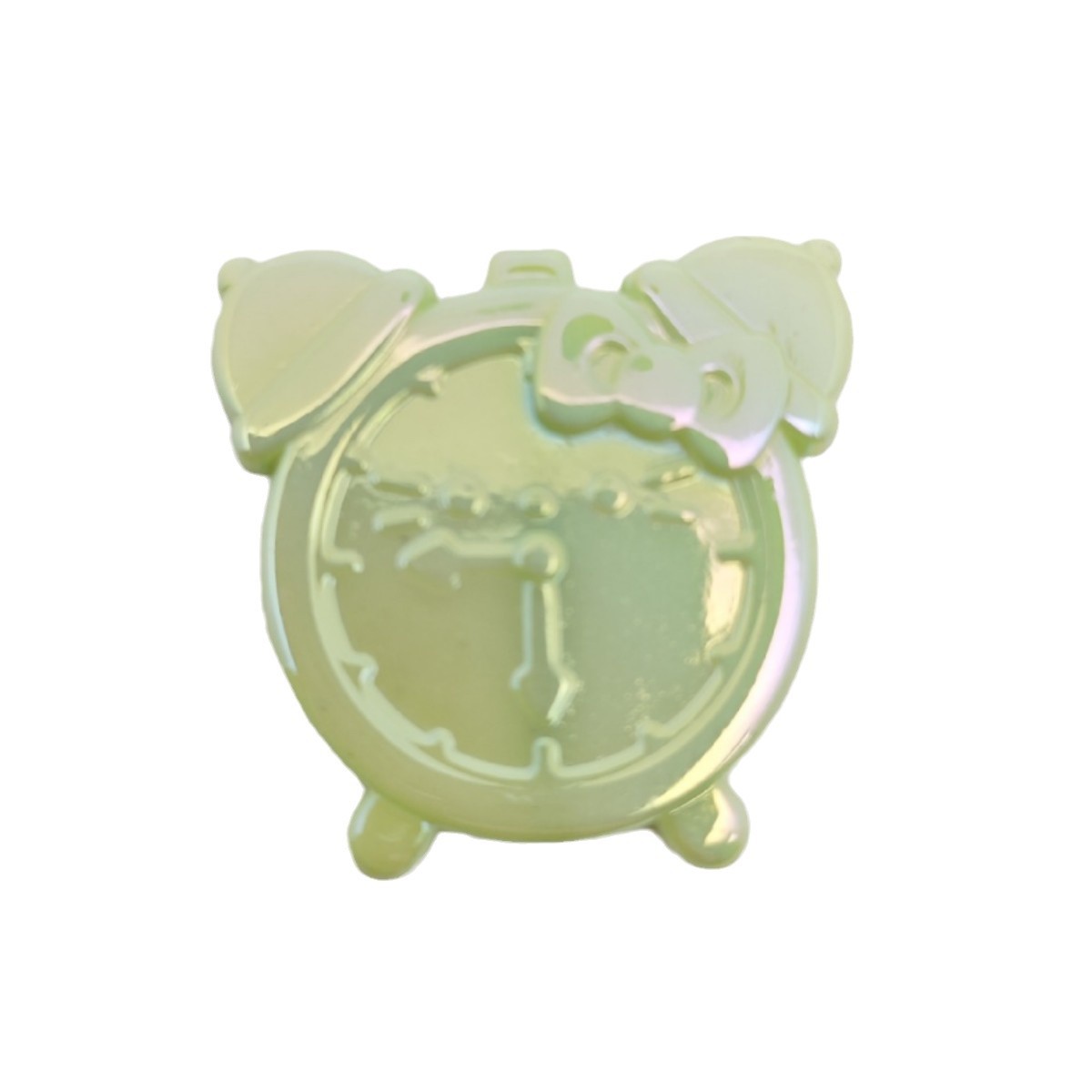 Plated Flat Hello Kitty Alarm Clock Acrylic Beads 33mm 50pcs 5