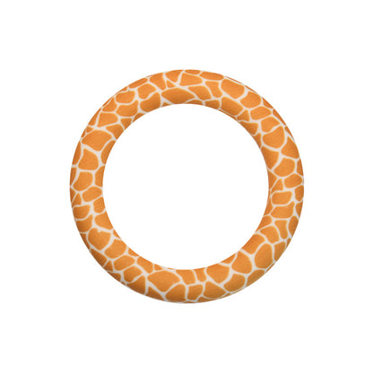 65mm Printed Silicone Rings Floral and Geometric Designs