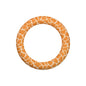 65mm Printed Silicone Rings Floral and Geometric Designs