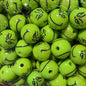 UV Plating Round Acrylic Beads 16mm Christmas Grinch 100pcs 8