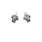 Turtle Metal Beads 9mm Antique Silver Tone Zinc Alloy 300pcs 5