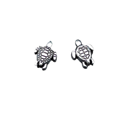 Turtle Metal Beads 9mm Antique Silver Tone Zinc Alloy 300pcs 5
