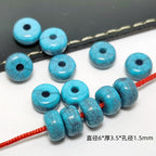 Acrylic Round Spacer Beads 6mm Imitation Turquoise Crackle 100pcs 2