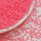 Dyed Core Seed Glass Beads 3mm Translucent Mixed Colors 26