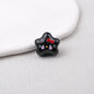 Star Acrylic Beads 20mm Glossy Hello KT Faces Colorful 20pcs 6