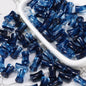 Vintage Gradient Ramp Acrylic Tube Beads 7x12mm Jewel Tone 10pcs 11