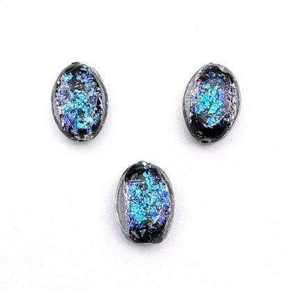 Lampwork Glass Beads Star Pattern Geometric Shapes Celestial 10pcs 11