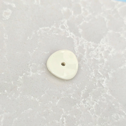 Acrylic Potato Chips Spacer Beads 14mm Baking Painted 20pcs 8