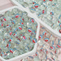 Transparent Round Glass Beads 10mm Cartoon Character Printing 100pcs 13