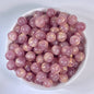 Gilding Gradient Resin Beads 8mm Round Shimmer 100pcs 12
