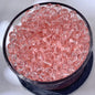 Ice Transparent Round Glass Beads 8mm Pastel Frosted Glow 100pcs 16