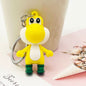 PVC Dinosaur Keychain Cartoon Soft Rubber Cute Toy Charm 6