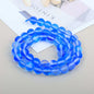 Mermaid Round Glass Beads 6mm Matte Pastel Jewel Tones 40pcs 37
