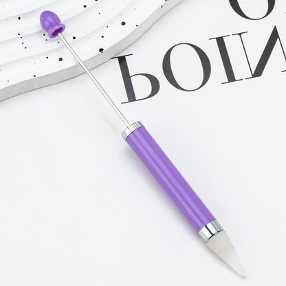 Beadable Pen Wax Head Plastic Handle 15.6 cm 1 Piece 15