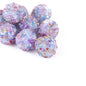 Confetti Bubblegum Beads 16mm Sweet Style Pastel Resin 10pcs 9