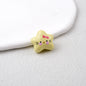 Star Acrylic Beads 20mm Glossy Hello KT Faces Colorful 20pcs 16