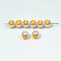 Hand Painted Acrylic Beads 12mm Enamel Cartoon Motifs 10pcs 18