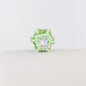 Polymer Clay Hexagonal Star Rhinestone Beads 23mm Full Rhinestone 6pcs 10
