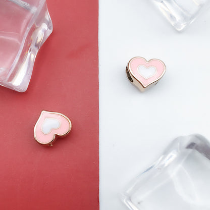 Enamel CCB Plastic Acrylic Beads 9-15mm Large Hole Playful Shapes 40pcs 6