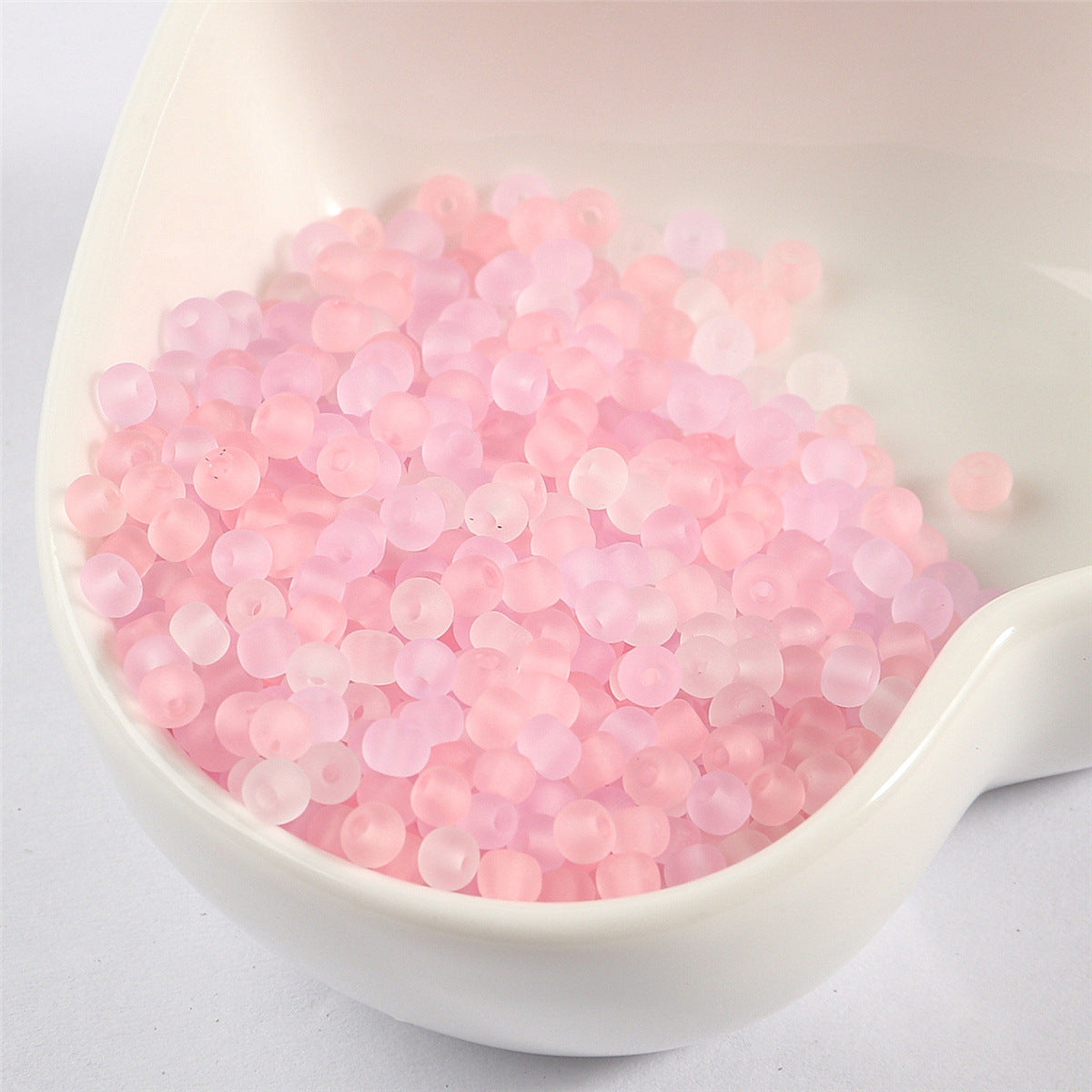 Frosted Seed Glass Beads 2mm Muted Rainbow Colors 800pcs 5
