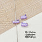 Baking Painted Magic Book Cloud Metal Beads 16mm Cute Pastel 10pcs 18