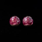 Clear Nine-Tailed Fox Resin Beads 16mm Round Mixed Colors 10pcs 6