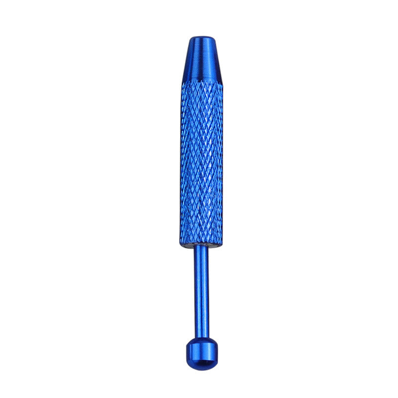 Stainless Steel 4-Prong Claw Tweezers Multi Colored Knurled Grip 3pcs 15