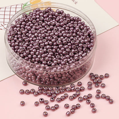 Metallic Seed Glass Beads 2mm Premium Colorful Shimmering 3000pcs 18