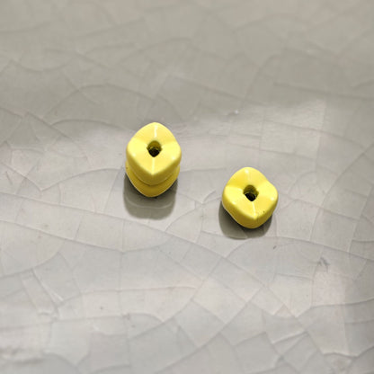 Alloy Wave Spacer Beads 6mm Baking Painted Zinc 30pcs 7