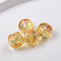 Plating Irregular Acrylic Beads 16mm Transparent Mixed Colors 100pcs 4