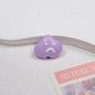 Painted Sad Cloud Acrylic Beads 20mm Glossy Colorful 50pcs 4