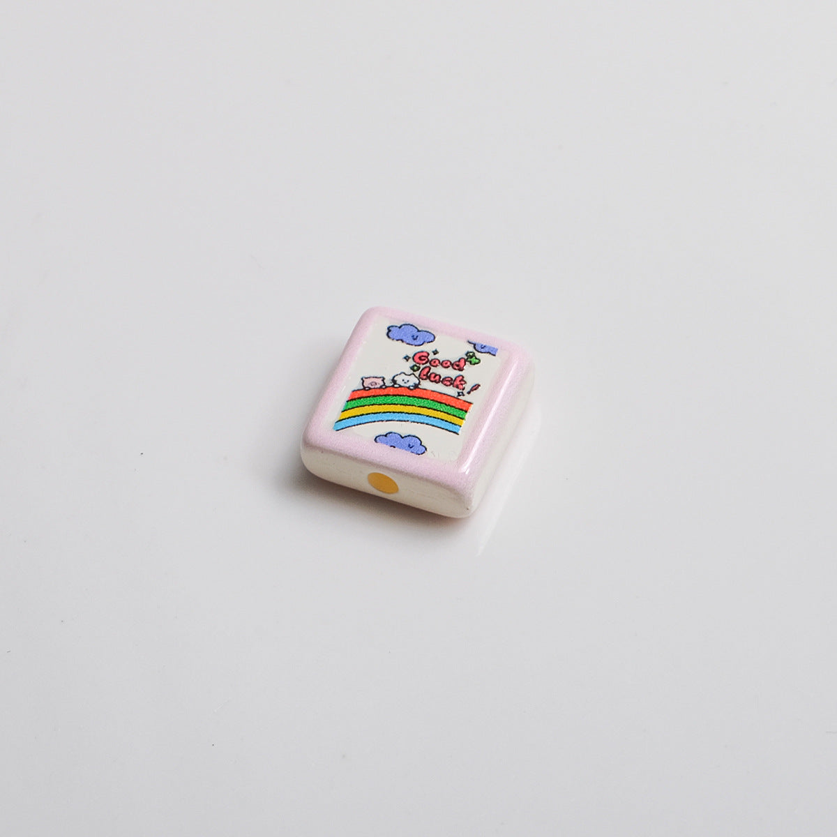 Polaroid Square Acrylic Beads 25mm Mini Camera Designs 10pcs 22
