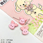 Cartoon Character Metal Beads Painted Enamel Alloy 10pcs 30
