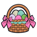 Silicone Focal Beads Easter Bunny Sitting with Easter Egg Basket 20pcs 5