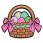 Silicone Focal Beads Easter Bunny Sitting with Easter Egg Basket 20pcs 5
