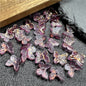 Czech Glass Beads Butterfly 11mm Gradient Purple Blue Green 50pcs 14