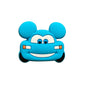 Silicone Focal Beads Automotive Car Design with Mouse Ears and Bright Expressions 20pcs 10