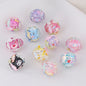 Embellished Round Clay Beads 16mm Cartoon Characters 5pcs