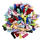 Guitar Metal Beads 12mm Baked Painted Multicolor 20pcs 5