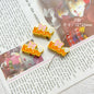 Round Metal Beads Cappuccino Color Smooth Finish 20pcs 12