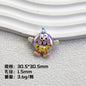 Plating Personified Food Resin Beads Glossy Mixed Colors 20pcs 8