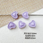 Butterfly Painted Metal Beads Decorative Alloy 10pcs 20