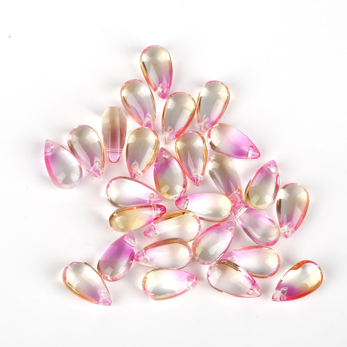 Czech Glass Beads Teardrop 8x14mm Smooth Polished 10pcs 9