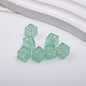 Transparent Square Acrylic Beads 7mm Crackle Texture 200pcs 8