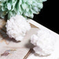 Matte Floral Bubblegum Beads 25mm Rose Cluster Polymer Clay 5pcs 15