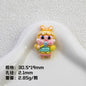 Plating Pop Resin Beads 30mm Crybaby Brushing Teeth Character 10pcs 9